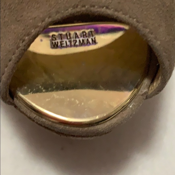 Stuart Weitzman Wedge Open Toe Size 8 1/2 - Picture 8 of 8
